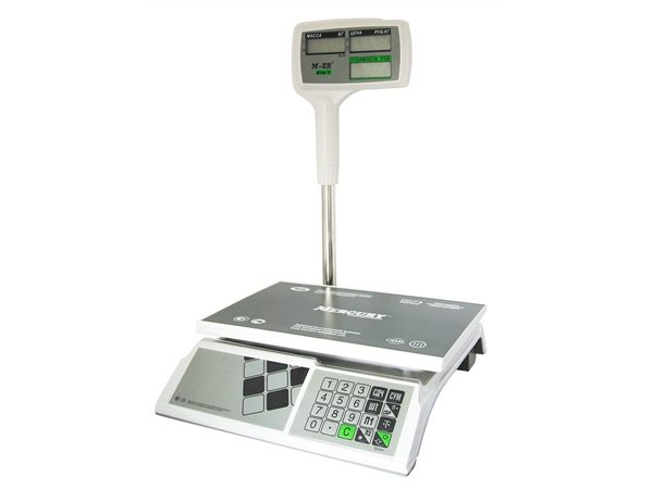 Весы M-ER 326ACP-15.2 LCD White
